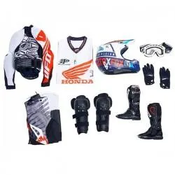Kinder-Motocross Ausrüstung